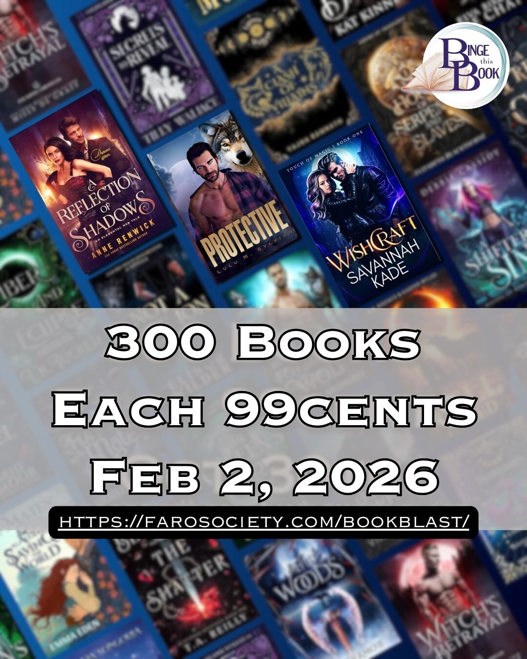 300 books each 99 cents Feb 2, 2026